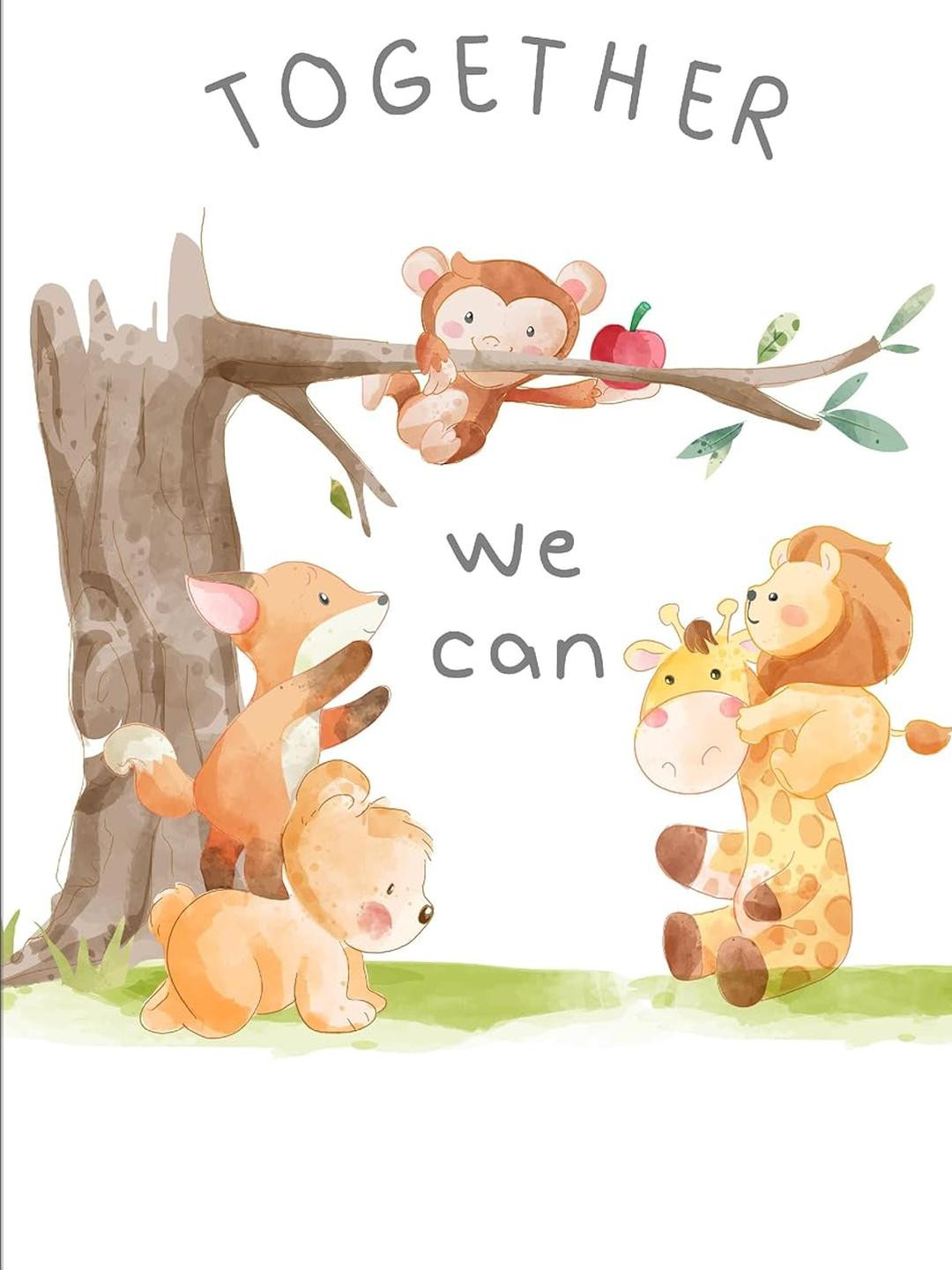 TAGVE Union Animals Nursery Wall Frame