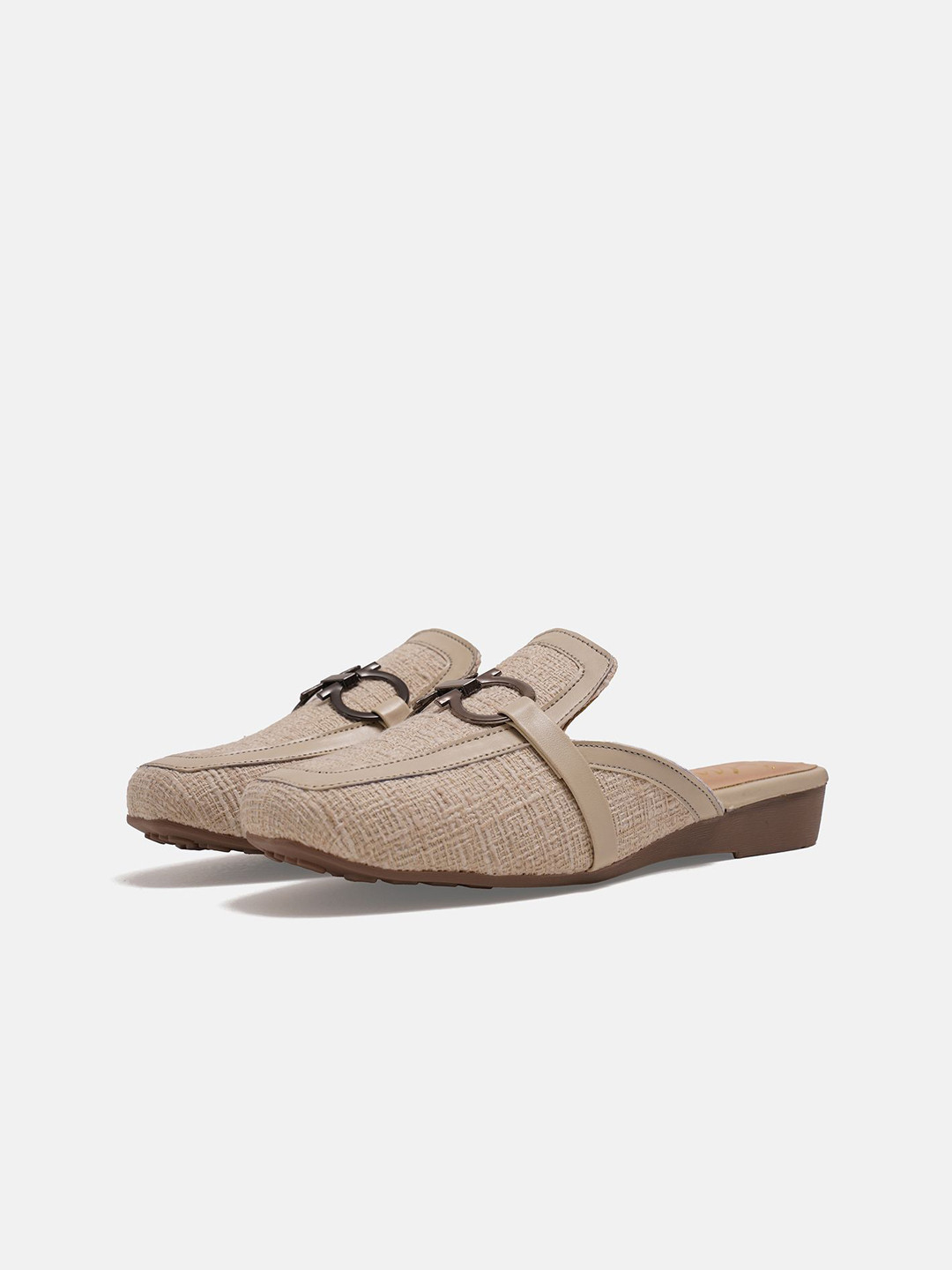 JM Looks Women Woven Design Mules