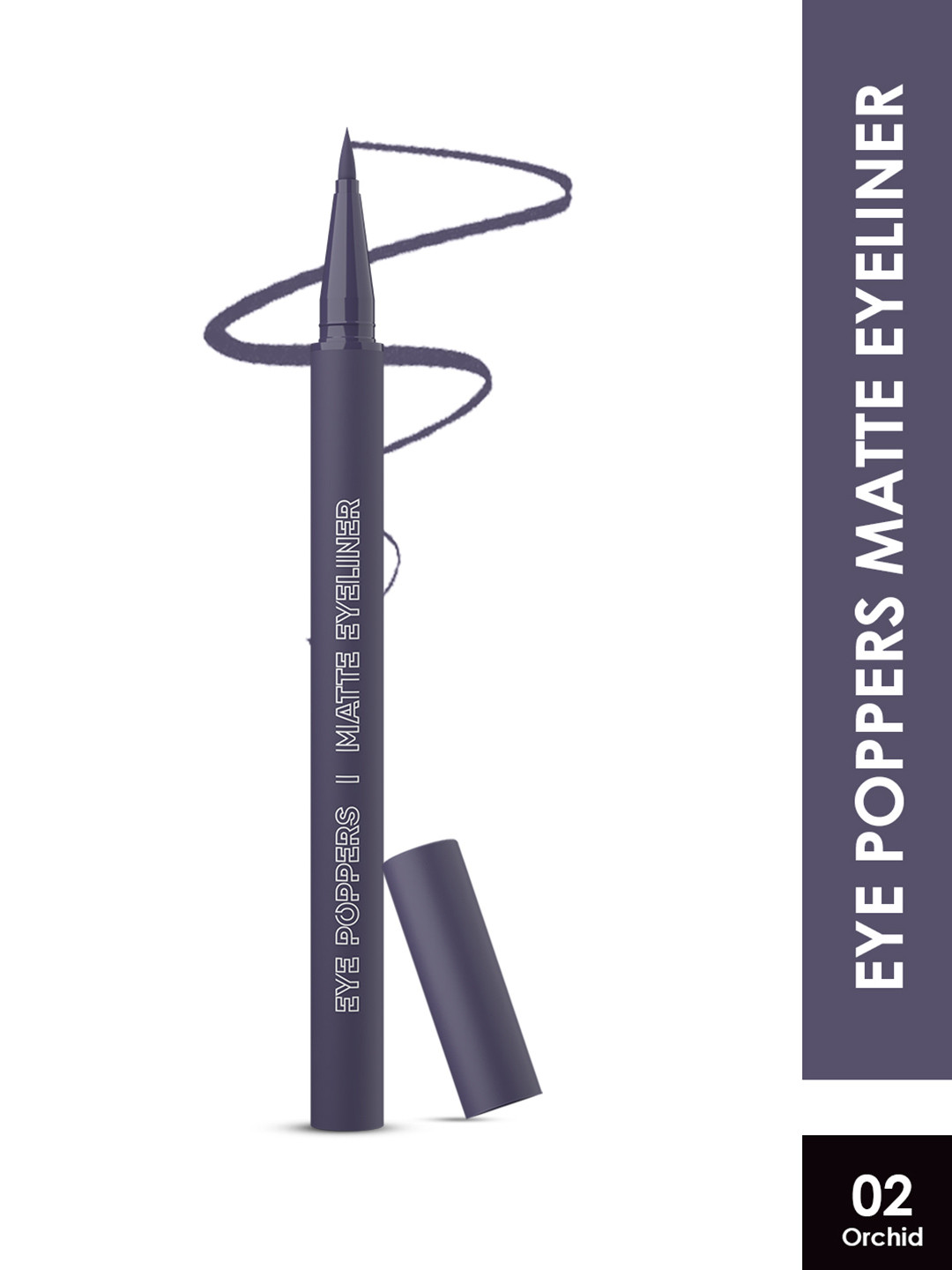 GLAM21 Eye Poppers Matte Eyeliner 0.5 gm - Orchid 02