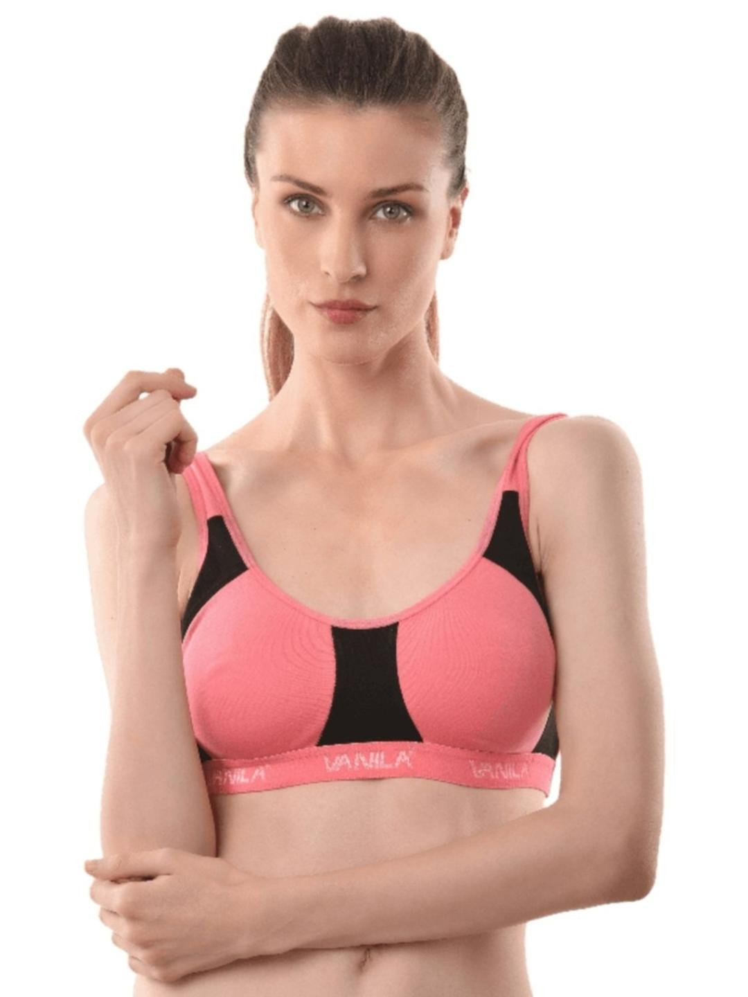 VANILA Women Multi-Color Pack of 3 Ultra-Soft Seamless Full Coverage Bra