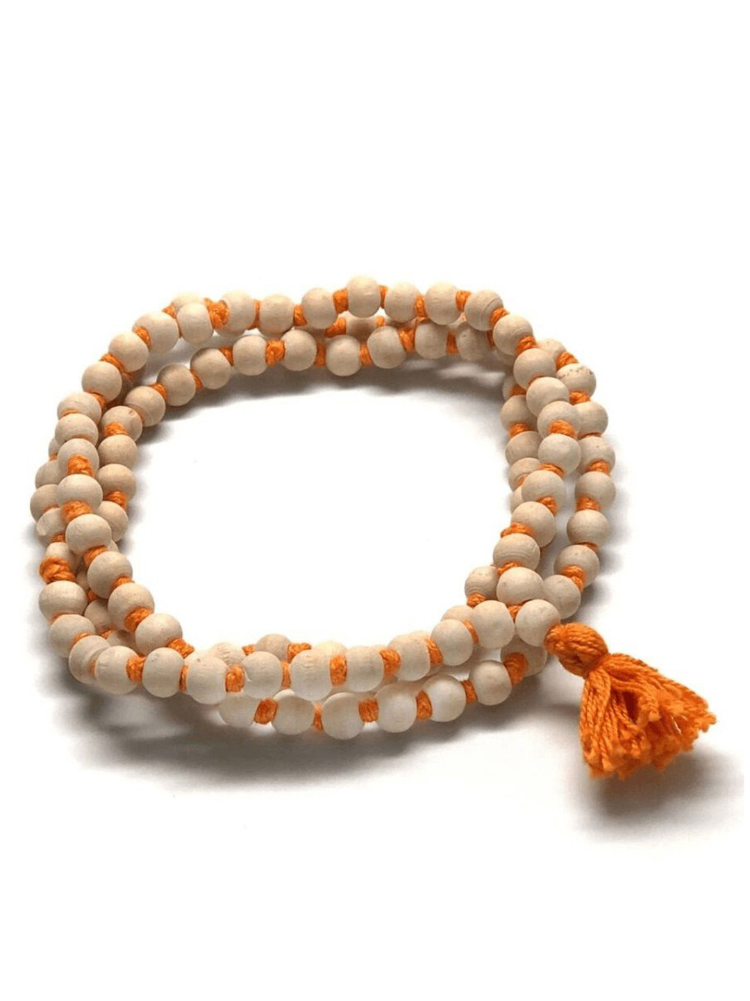 ShivTantra Unisex Artificial Beaded Statement Tulsi Mala Chain