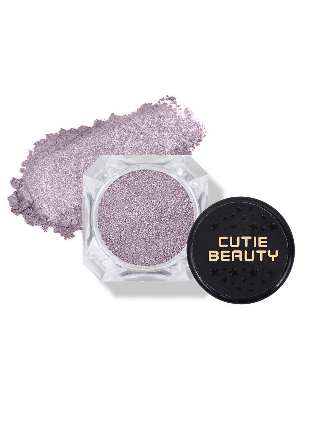 CUTIE BEAUTY Long Lasting Shimmer Glitter Eyeshadow - 50 g - Violet - 215