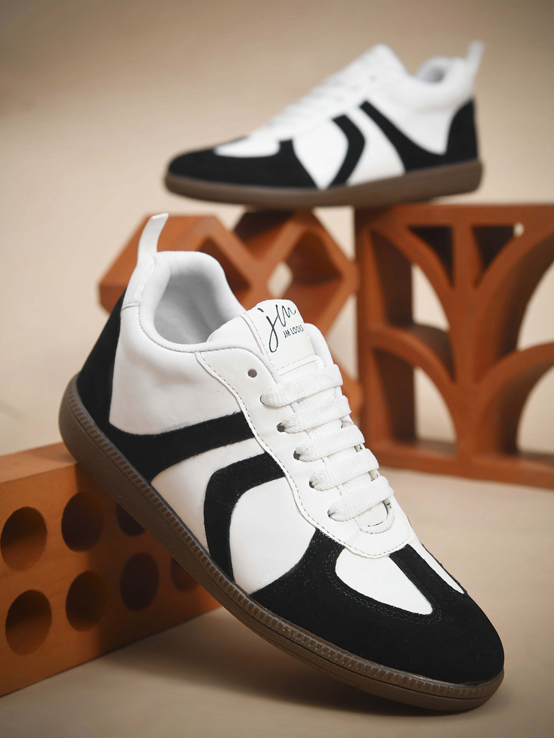 JM Looks Women Designer Lace-Up Sneakers