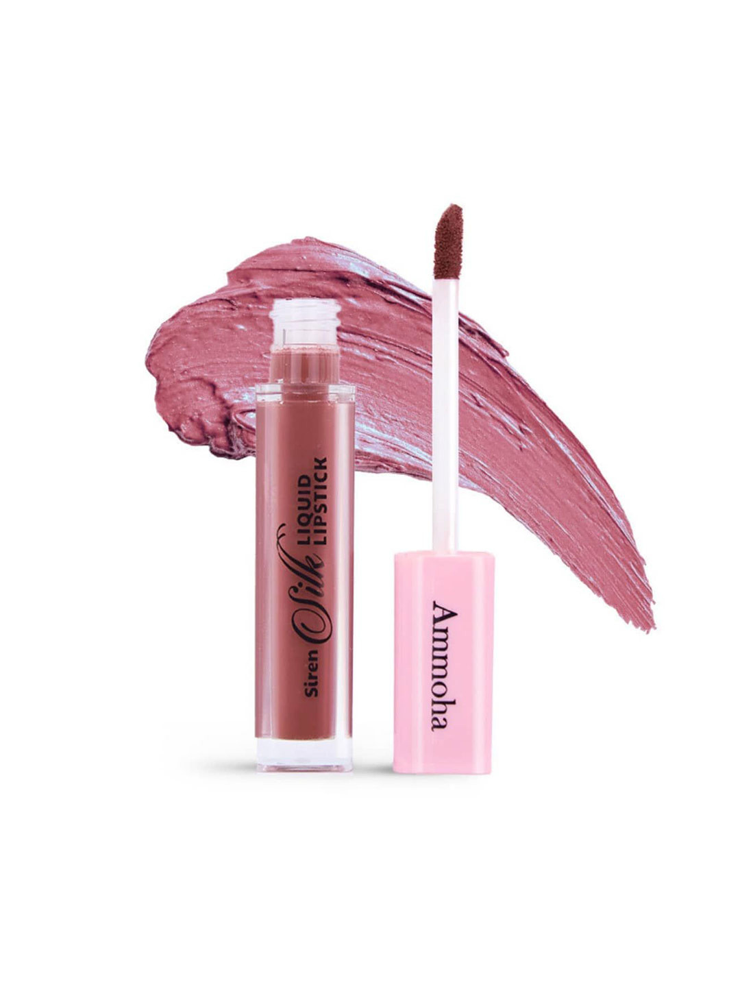 Ammoha Cosmetics Siren Silk Long Lasting Matte Liquid Lipstick - 5 ml - Plum Perfection