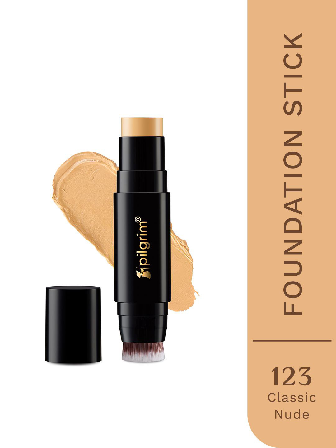 Pilgrim Dream Matte Full Coverage Foundation Stick- 10 g- Classic Nude -123