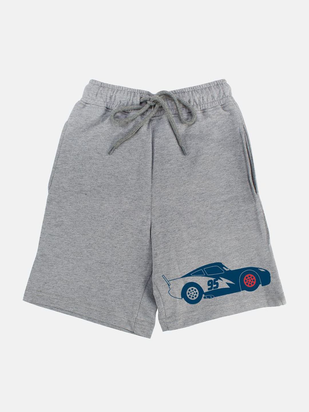 YK Disney Boys Printed Cars Regular Fit Shorts