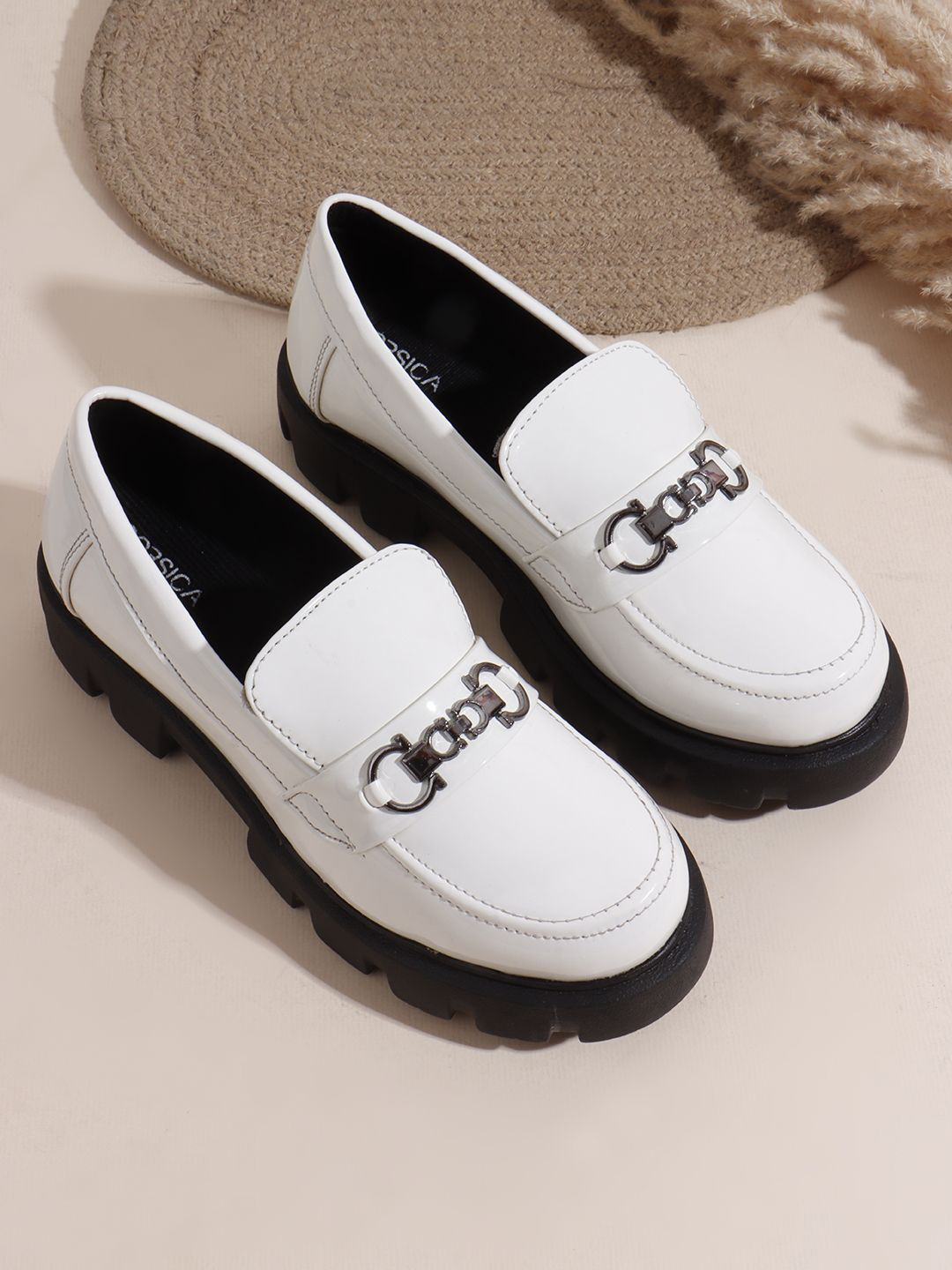 CORSICA Women Slip-On Round Toe Loafers