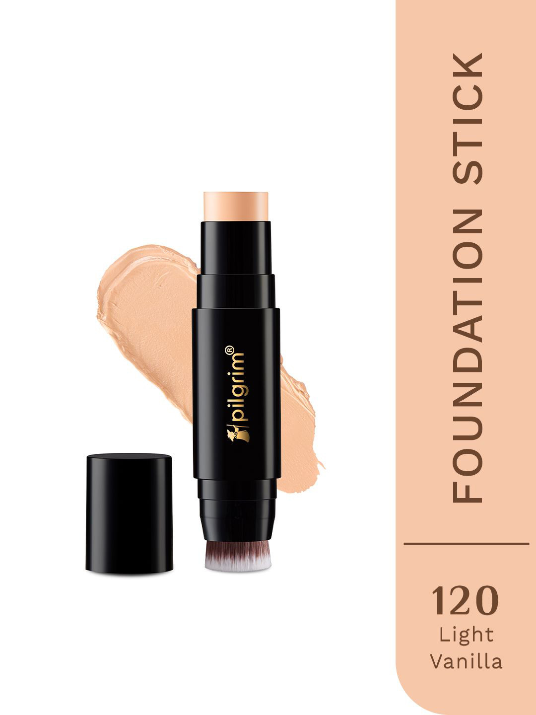 Pilgrim Dream Matte Full Coverage Foundation Stick- 10 g- Light Vanilla-120