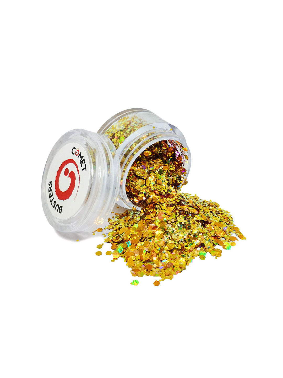 Comet Busters Chunky Glitter Shimmer Body & Eyeshadow - 5g - Gold