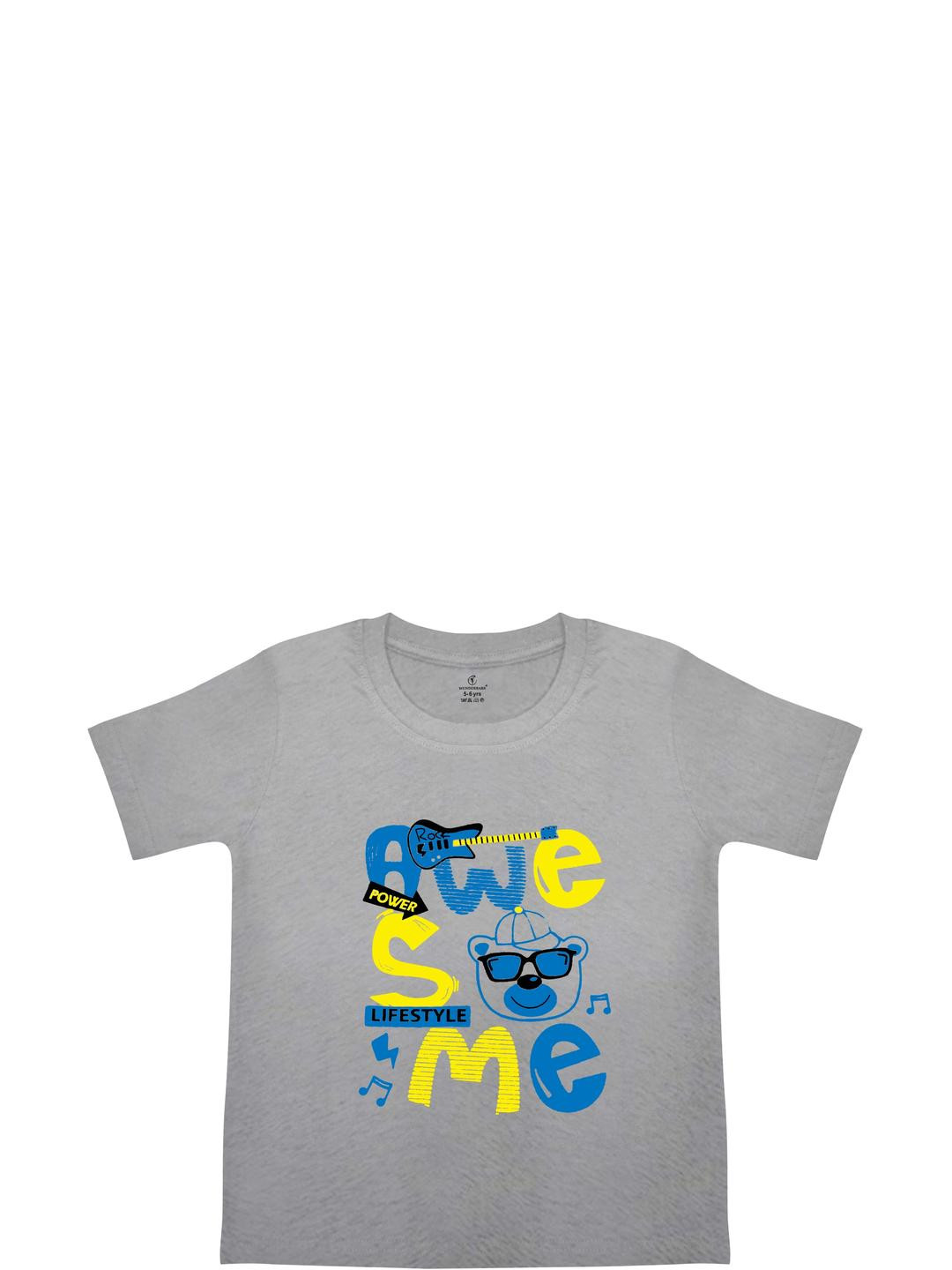 Wunderbars Grey Kids T-shirt