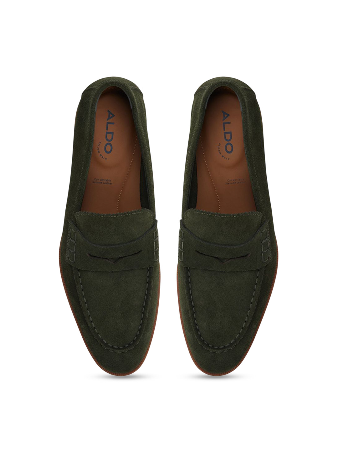ALDO MELVILLEA Men Leather Slip-On Formal Loafers