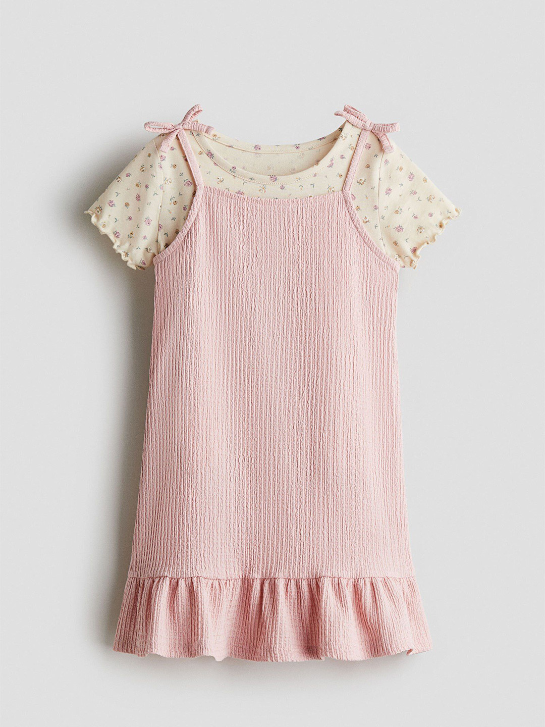 H&M Girls 2-Piece Top And Dress Set
