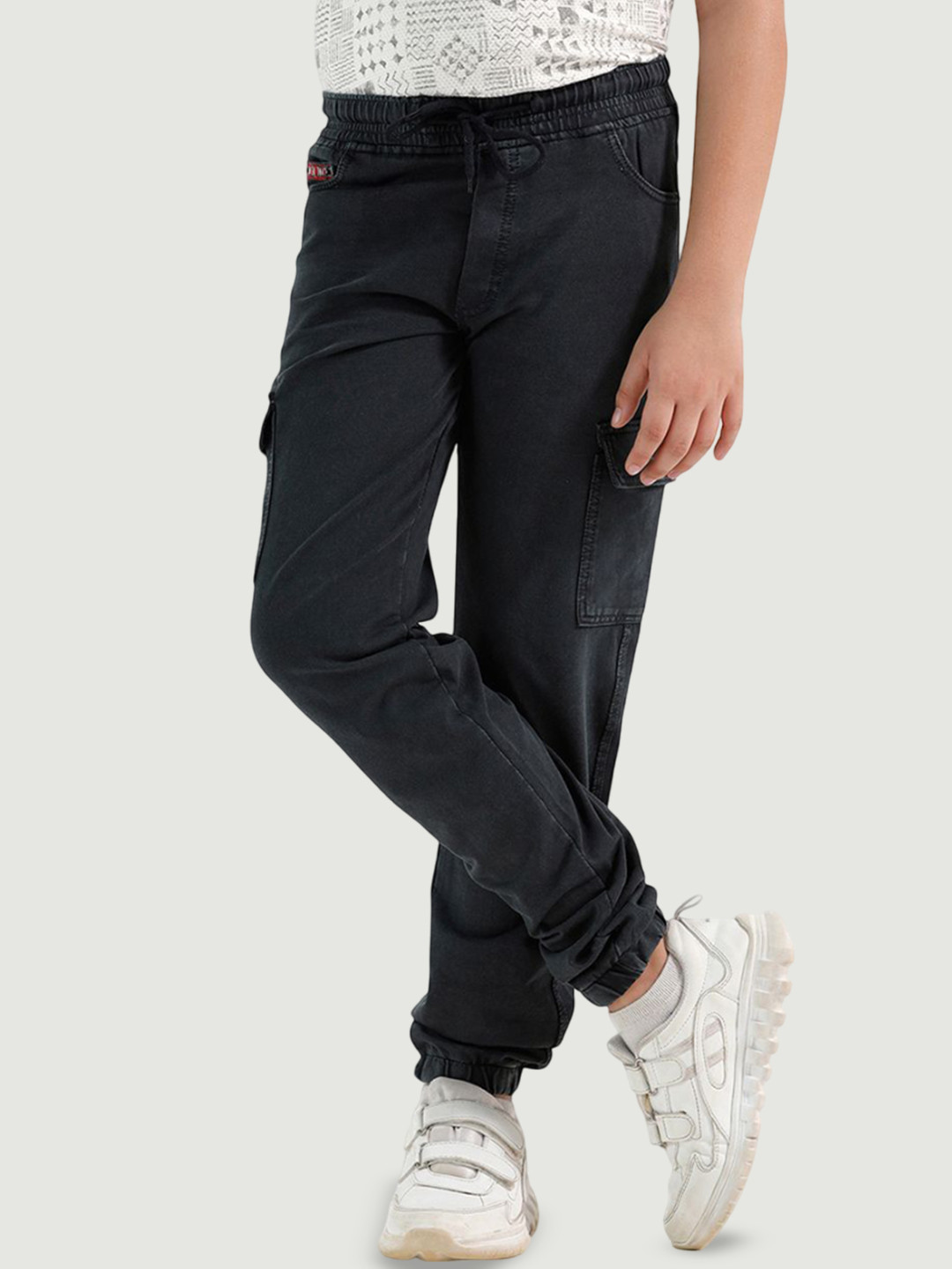 CHILINS Kids Original Jogger Fit Cotton Cargos Trousers