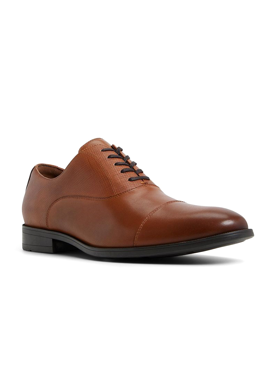 ALDO REECEA Men Leather Lace-Ups Pointed Toe Formal Derbys