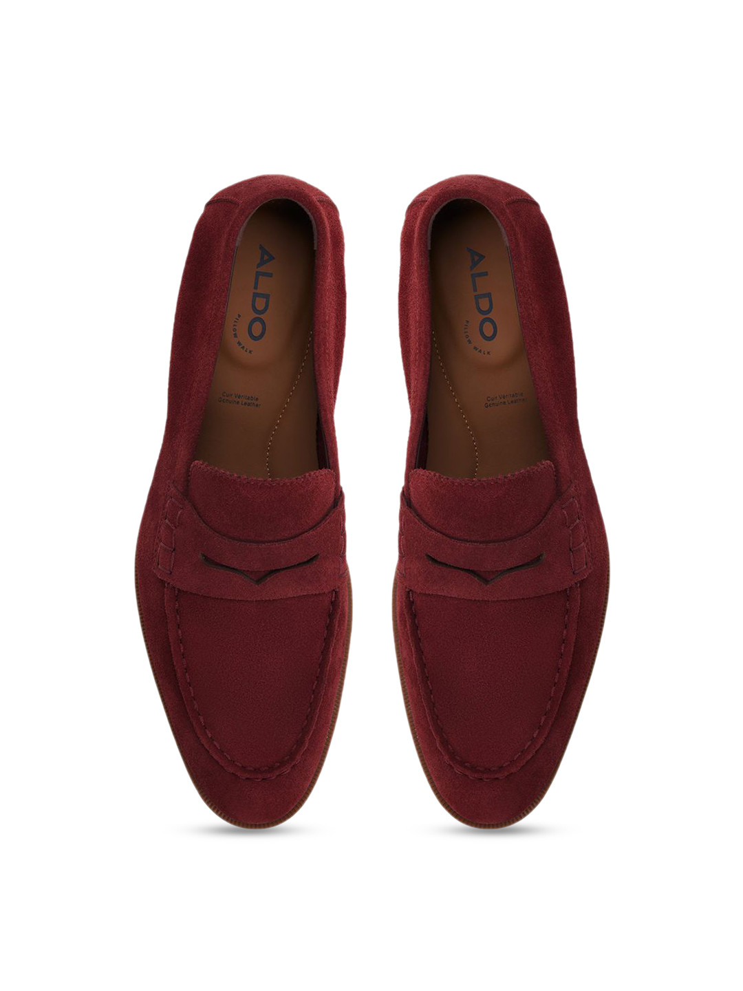 ALDO MELVILLEA Men Leather Round Toe Formal Loafers