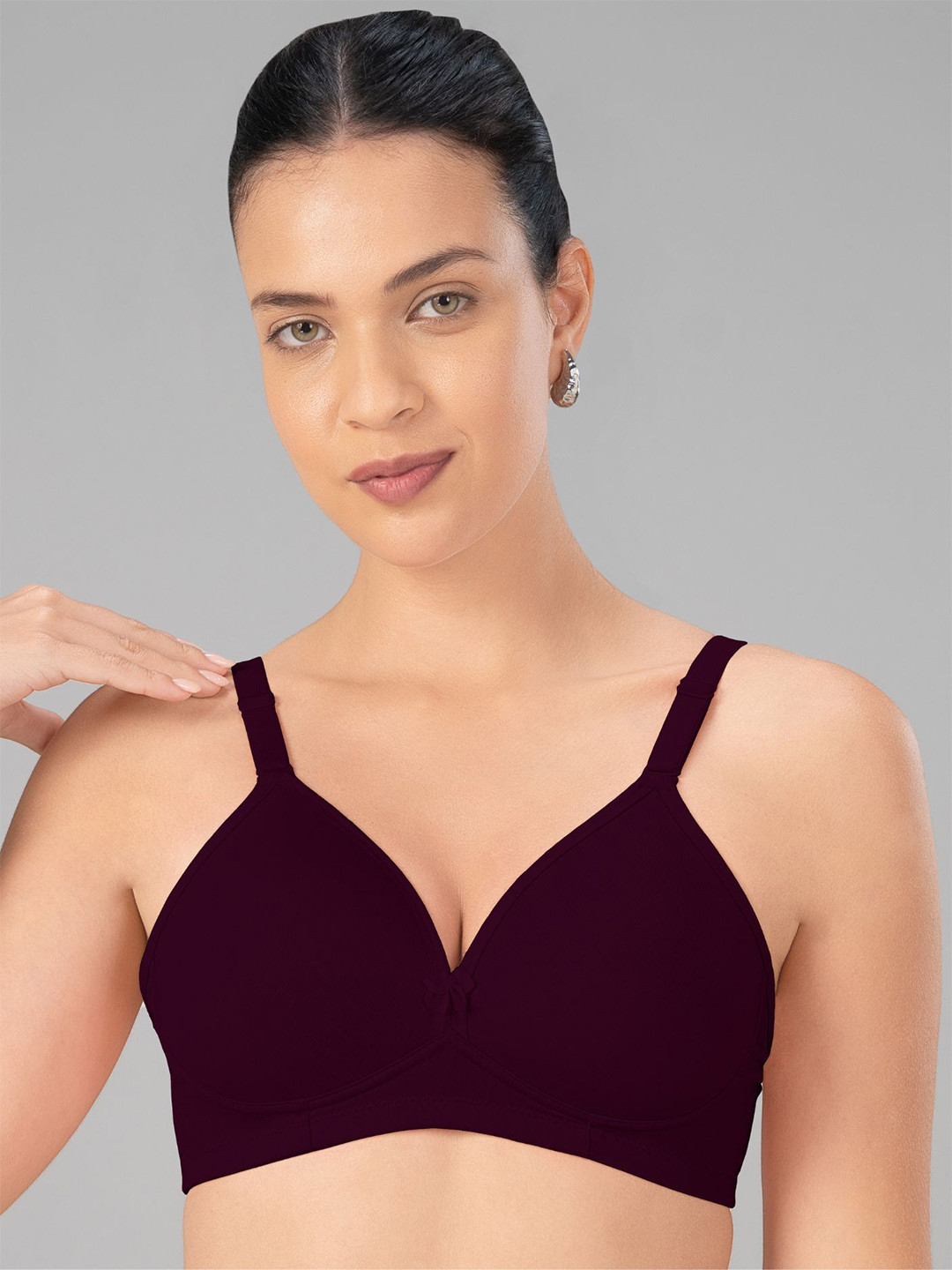 Lovable Full Coverage Lightly Padded T-Shirt Bra with Detachable Straps