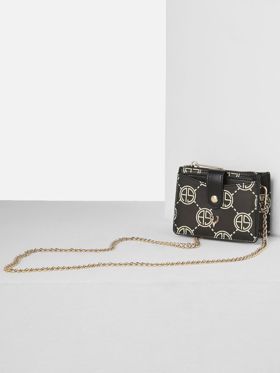 Allen Solly Woman Brand Logo Printed Wallet