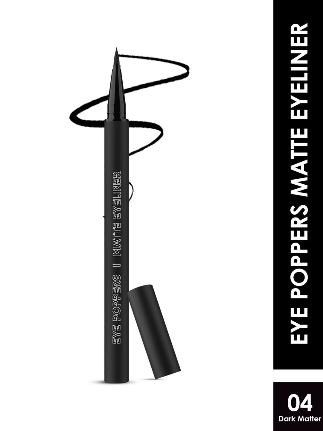 Glam21 Eye Poppers Matte Eyeliner 0.5 gm - Dark Matter 04