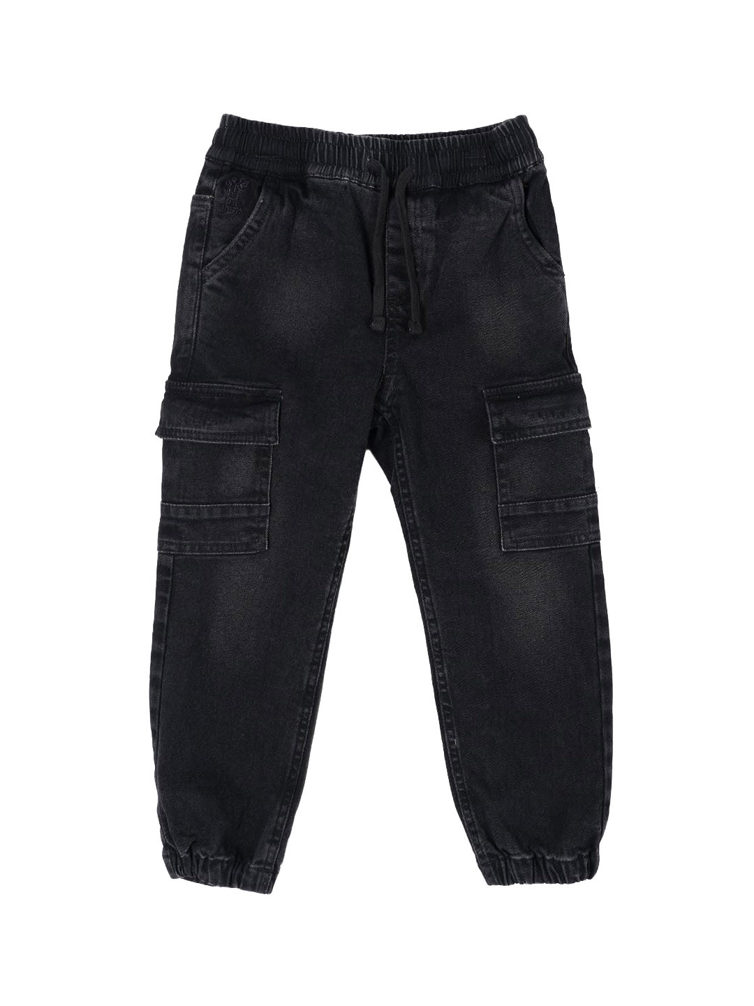 UNDER FOURTEEN ONLY Boys Slim Fit Mid-Rise Cargo Jeans
