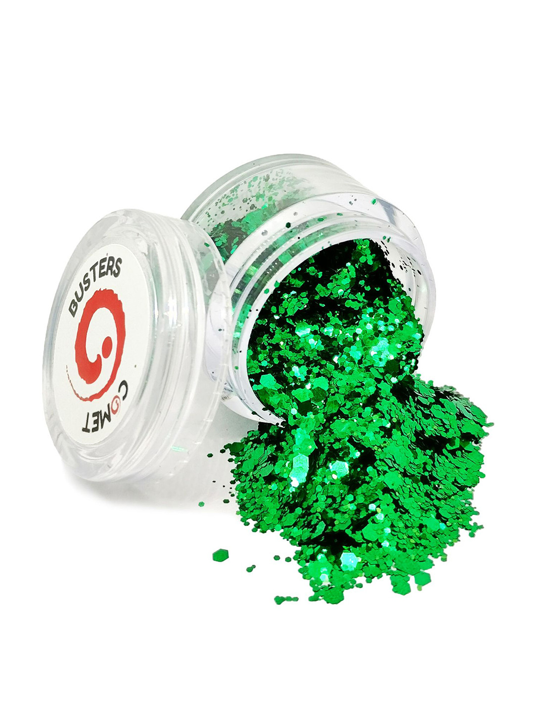 Comet Busters Chunky Glitter Shimmer Body & Eyeshadow - 5g - Green - 01
