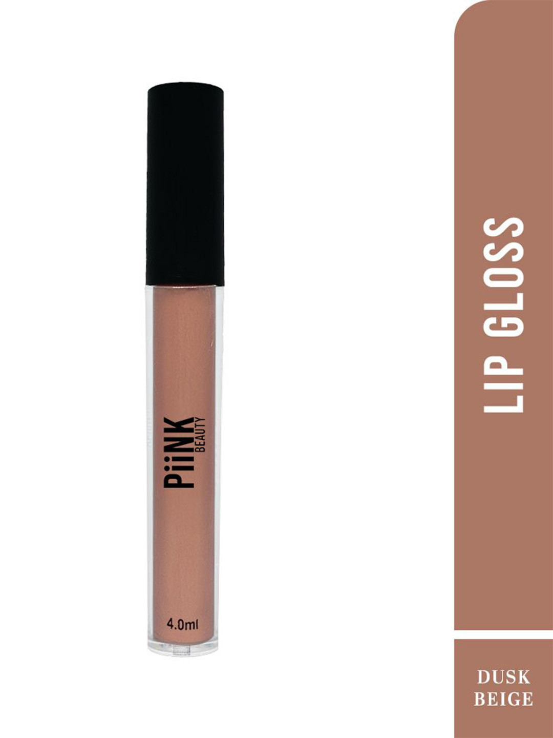 PiiNK Beauty Lip Gloss With Vitamin E- 4 ml- Dusk Beige 02