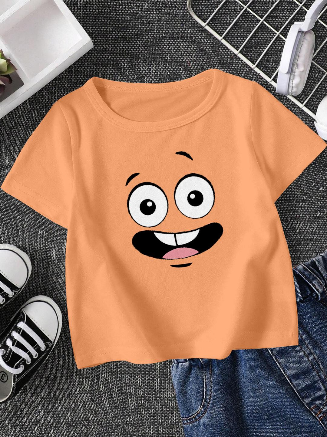 FIONAA TRENDZ Kids Panda Printed T-shirt