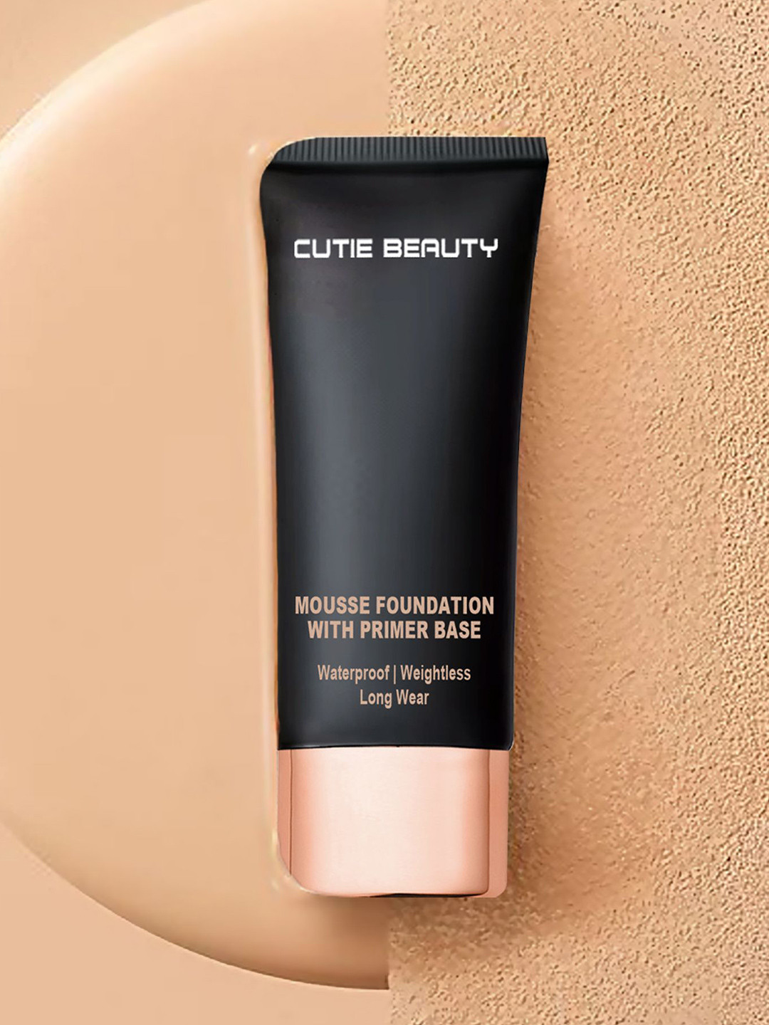 CUTIE BEAUTY Mousse Foundation With Primer Base -Shade 04
