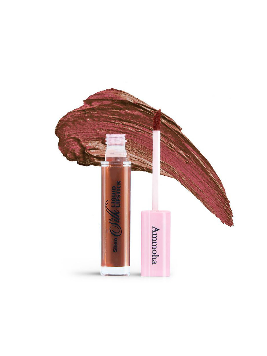 Ammoha Cosmetics Siren Silk Long Lasting Matte Liquid Lipstick - 5 ml - Cocoa Craze