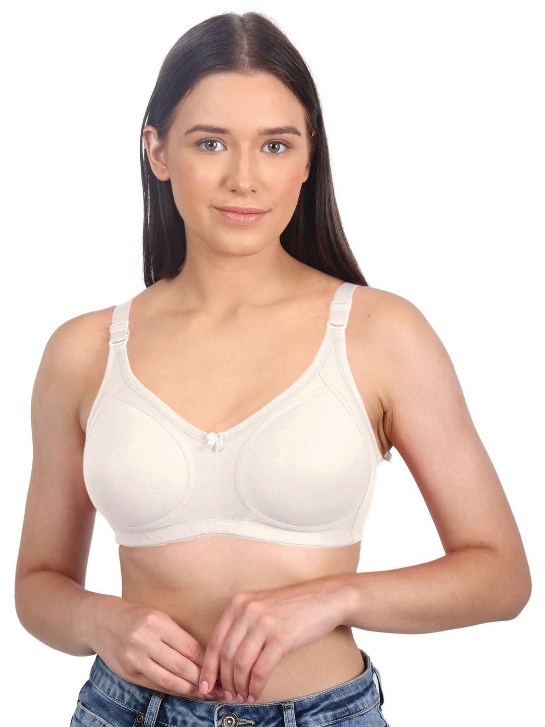 VANILA White Full Coverage Bra