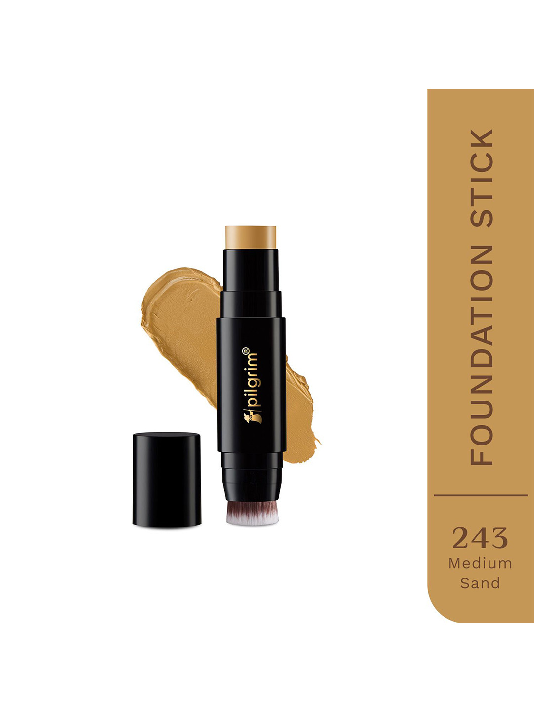 Pilgrim Dream Matte Full Coverage Foundation Stick- 10 g- Medium Sand -243