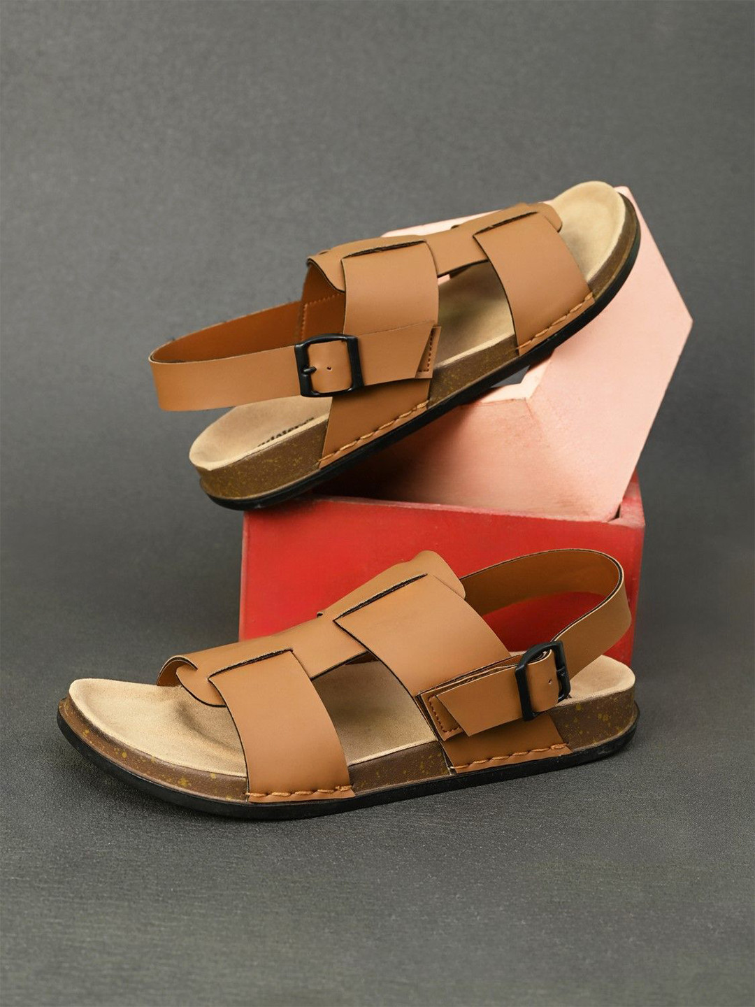 The Roadster Lifestyle Co. Men Comfortable Cushioned Sandals