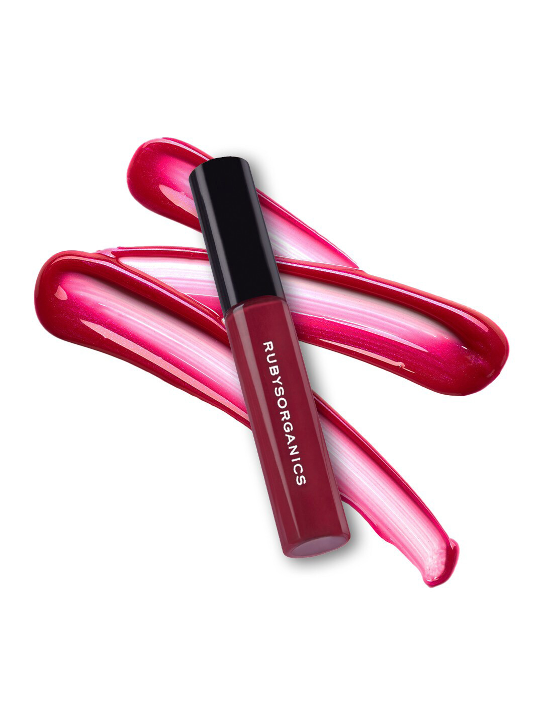 Ruby's Organics Hydrating & Nourishing Lip Oil Gloss with Almond Oil 6.5ml - Sangria