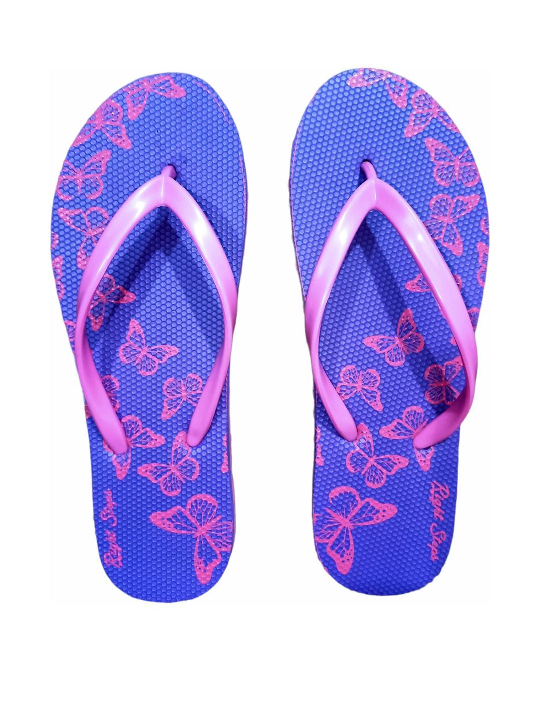 Crawl & Sprint Men Printed Casual T Strap Flip Flops