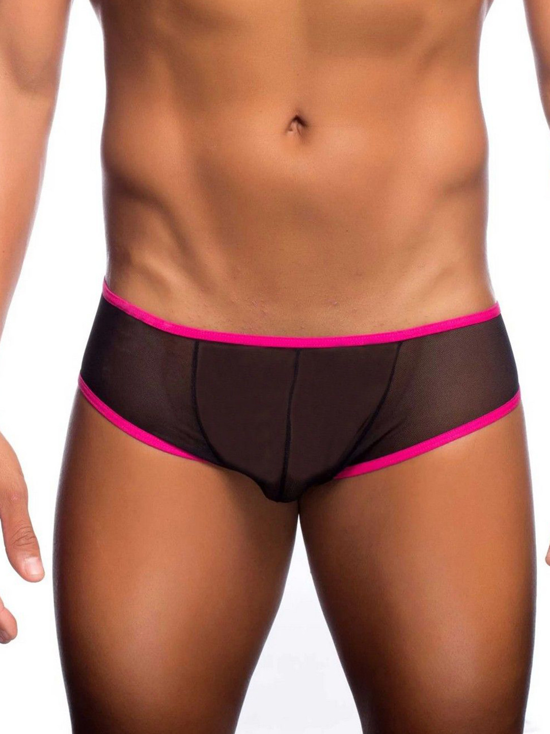 NIMRA FASHION Men Low Rise Bikini Briefs ML-07208-BK