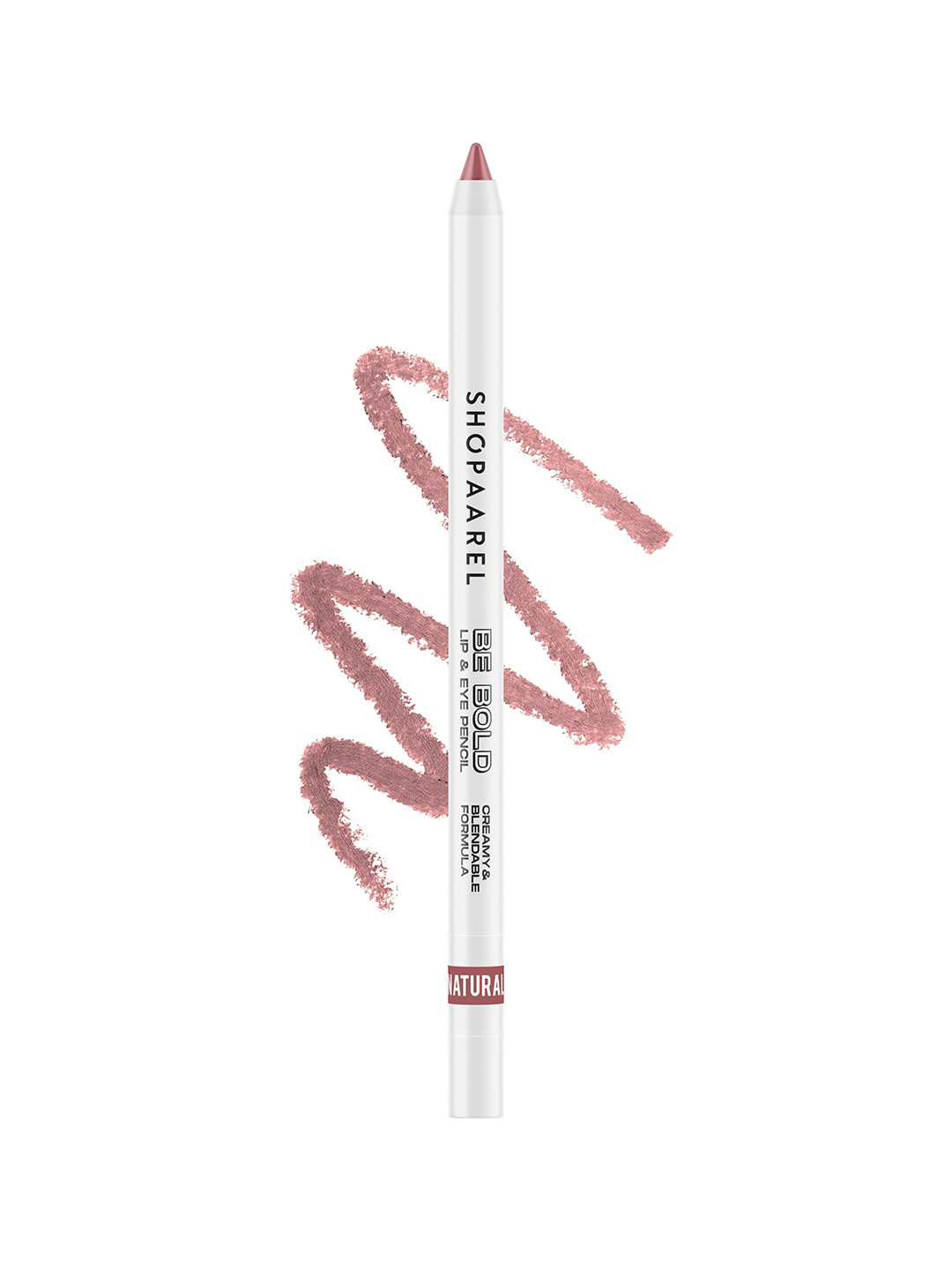 Shopaarel Be Bold 2 In 1 Cream Lip & Eye Pencil - 0.4 g - Natural