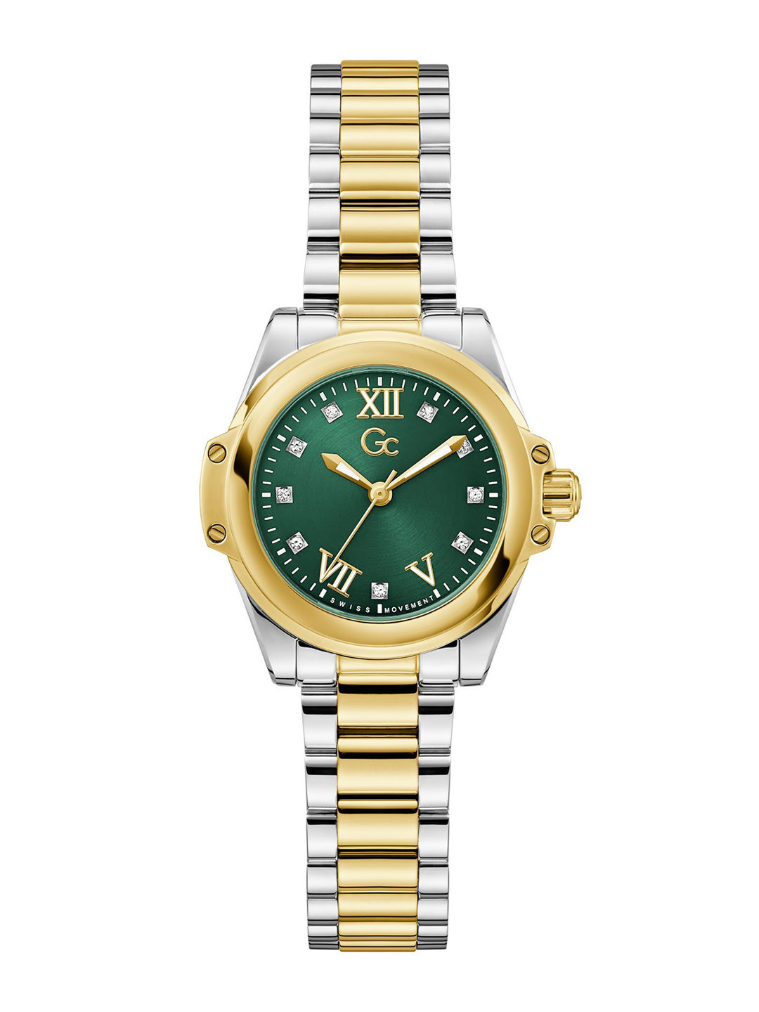 GC Women Dial & Stainless Steel Straps Analogue Watch Z58002L9