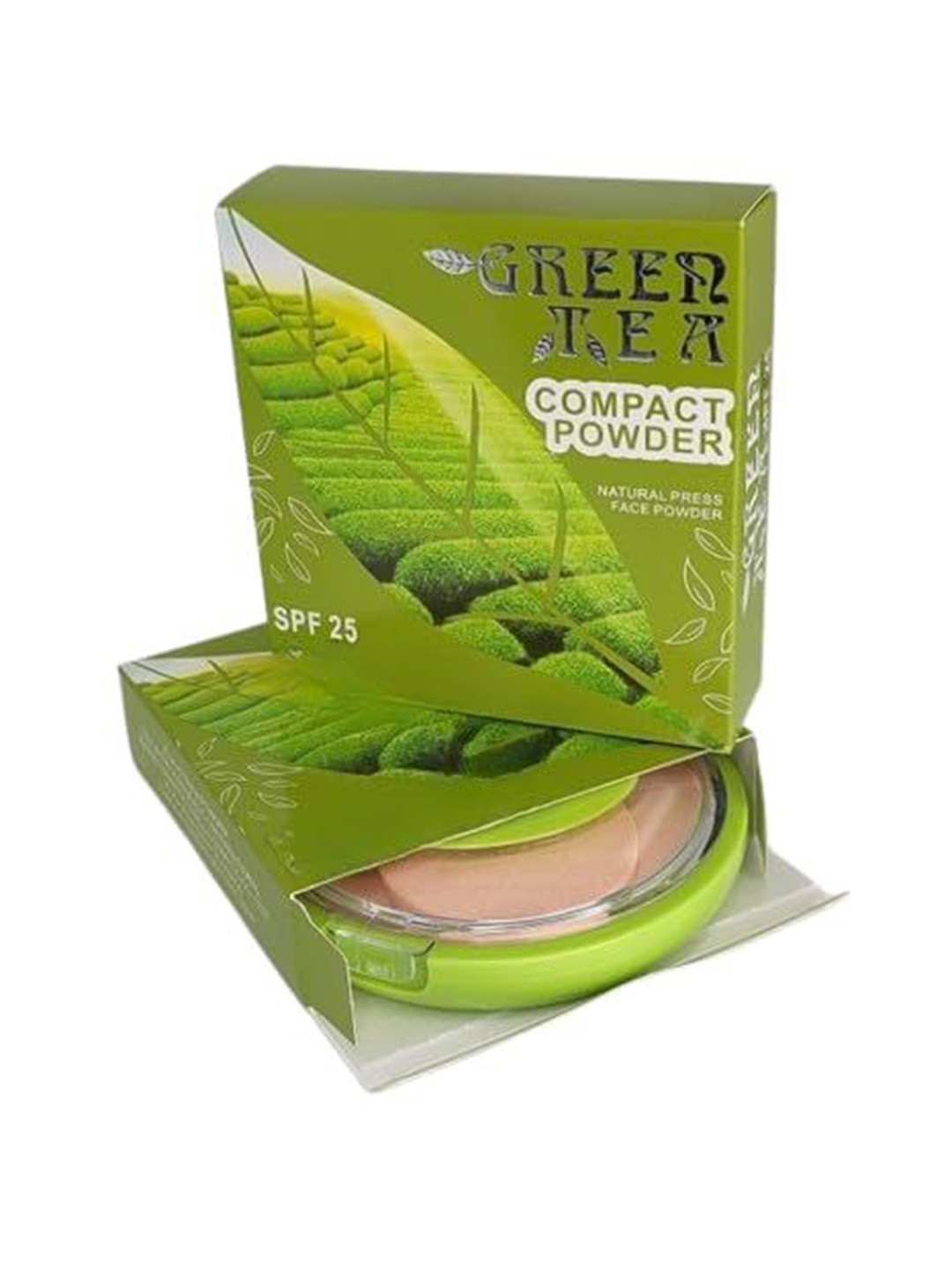 VBA Natural Pressed Powder Green Tea Compact