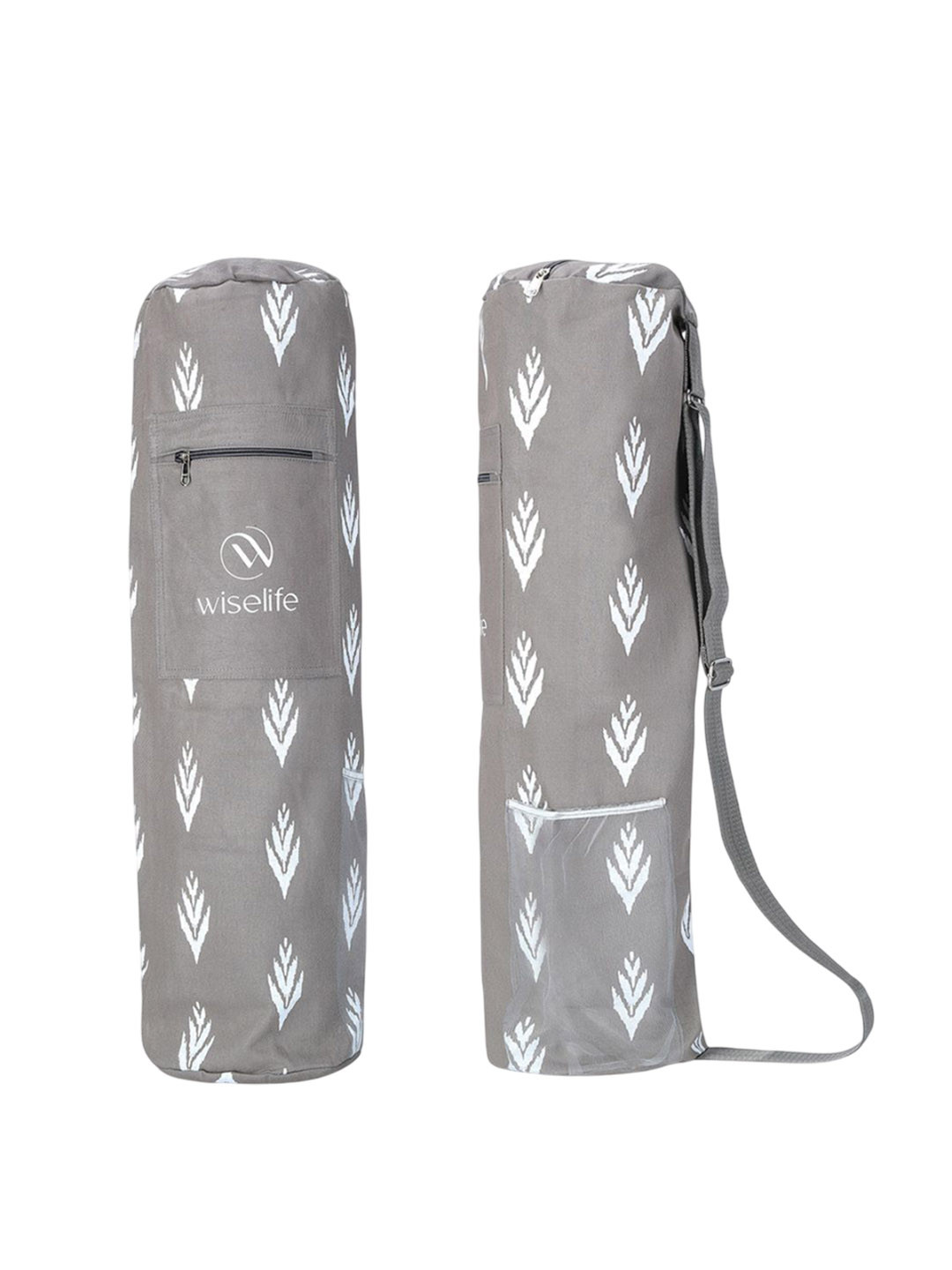 WiseLife Unisex Yoga Mat Carry Bag Easy Access Zip Storage Pocket & Sports Accessories