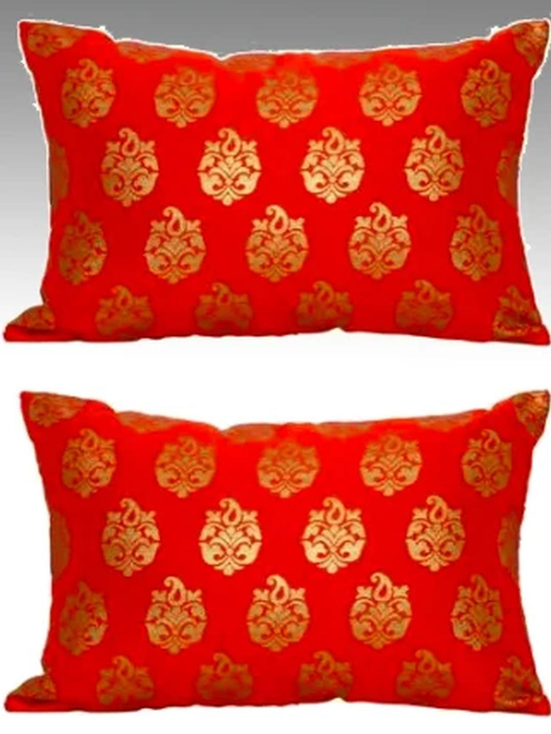 Pink Parrot 12x18 inch Cushion cover set