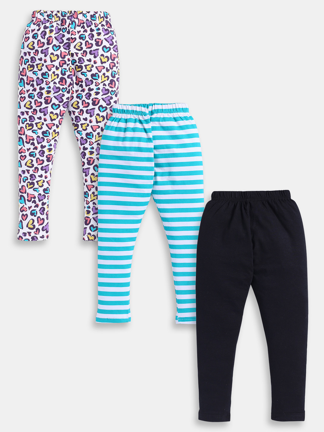 Here&Now X Game Begins Girls Pack of 3 Printed Leggings