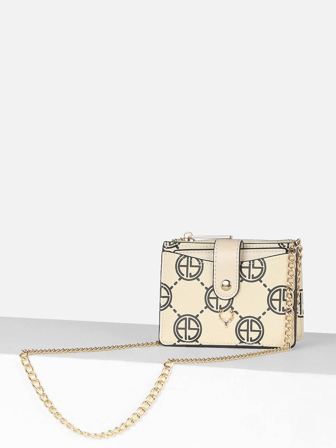 Allen Solly Woman Women Animal Cut Work PU Casual Two Fold Wallet