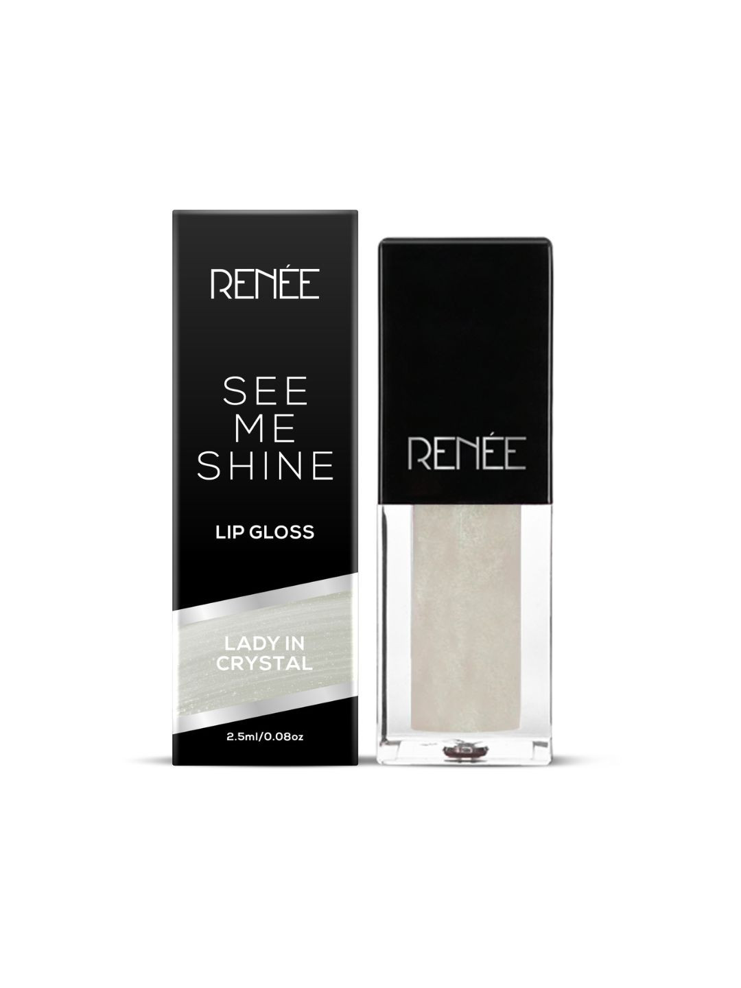 RENEE See Me Shine Lip Gloss - Lady In Crystal 2.5ml