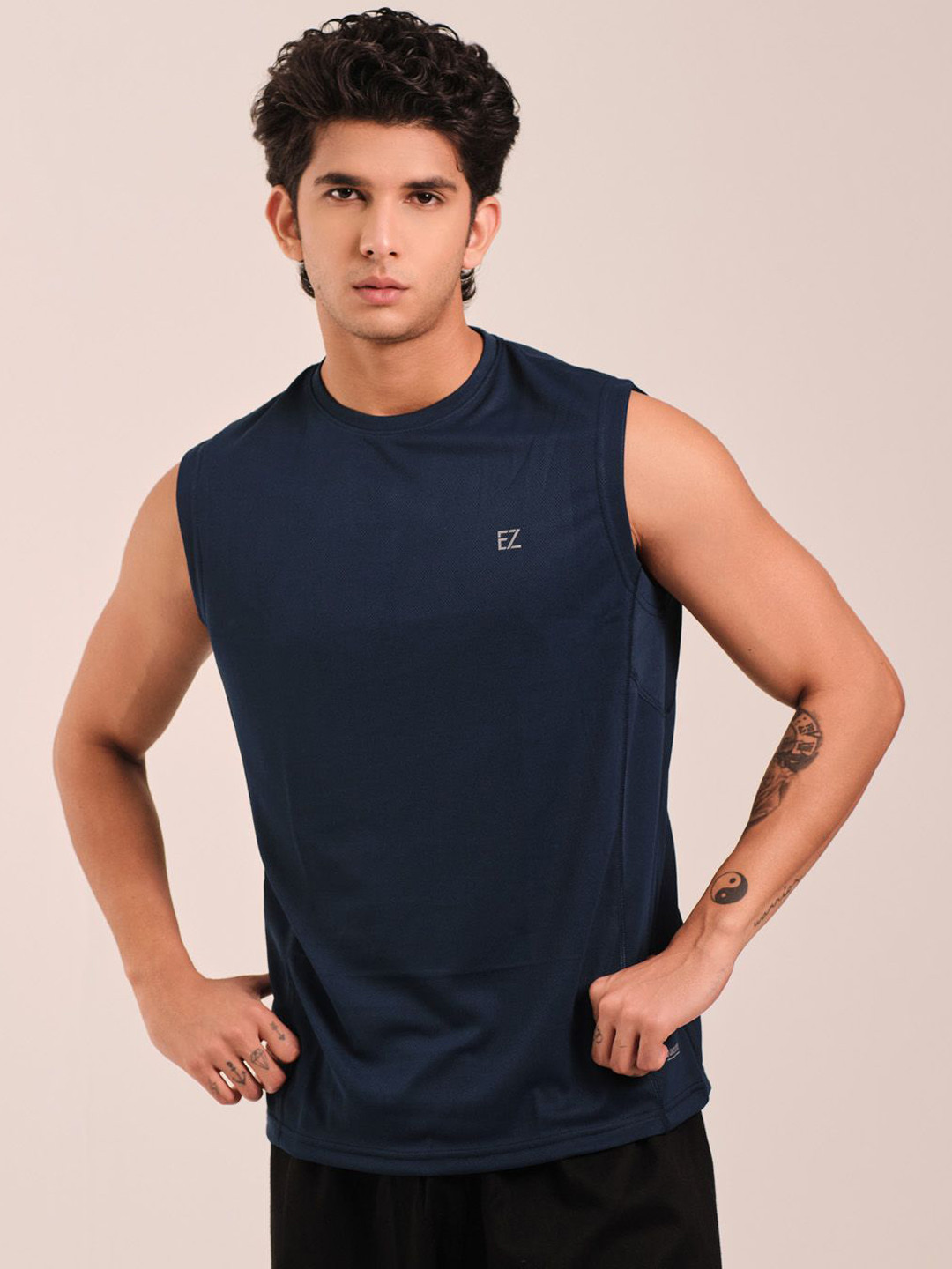 EAZY Men Dry-Fit Sleeveless Gym Innerwear Vests