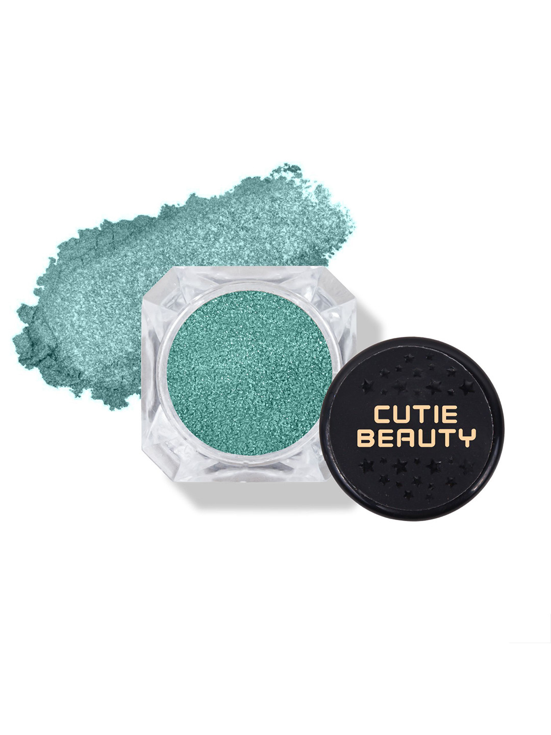 CUTIE BEAUTY Long Lasting Shimmer Eyeshadow- 50 ml- Sea Green