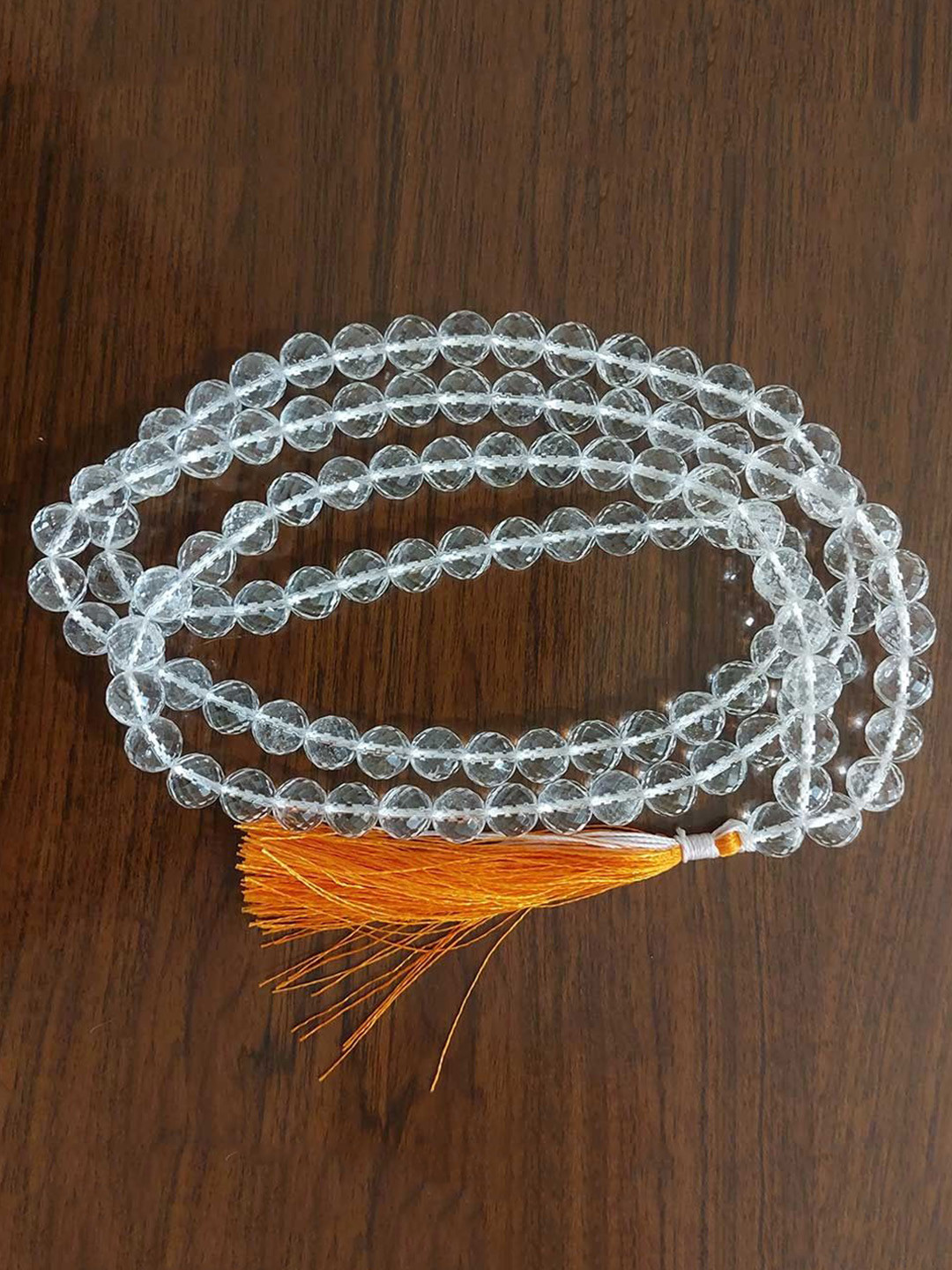 ShivTantra Unisex Artificial Beaded Statement Crystal Mala Chain