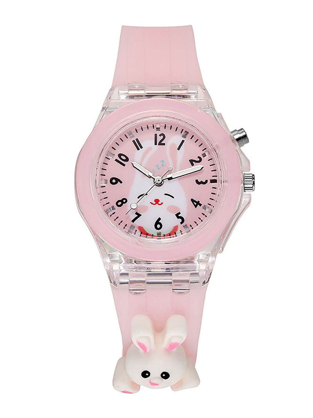 Cloudwood Girls Printed Dial & Straps Analogue Multi Function Watch 327 Rabbit
