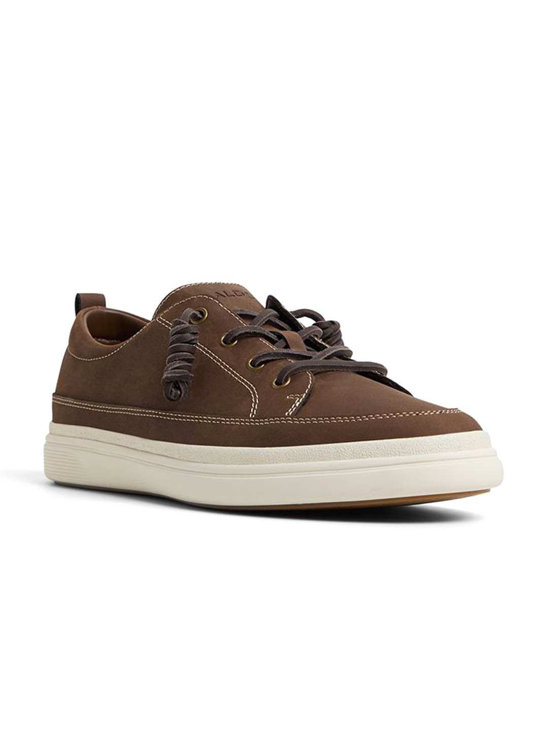 ALDO TRISTIN Men Solid Round Toe Lace-Ups Sneakers