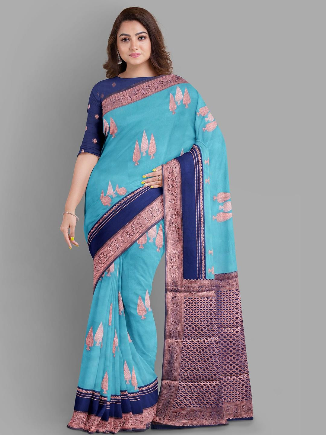 The Chennai Silks Ethnic Motifs Garad Saree
