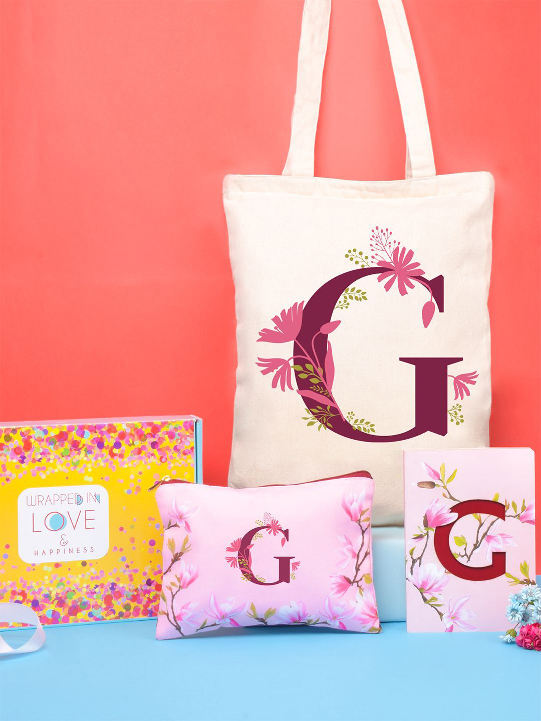 Doodle Pack of 3 Monogram G Gift Set