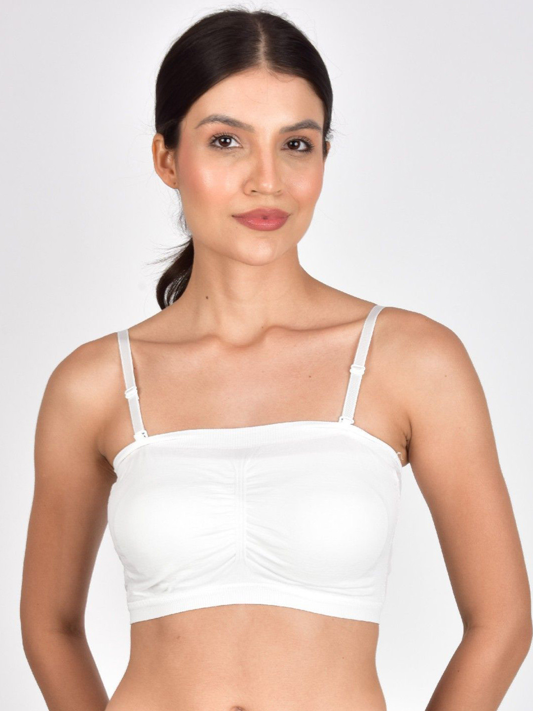 1TO FINITY Full Coverage Lightly Padded Side Shaper Rapid-Dry Bandeau Bra